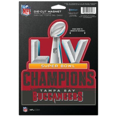 NFL グッズ バッカニアーズ 第55回スーパーボウル優勝記念 マグネット ウィンクラフト WinCraft 6'' x 9'' SB55