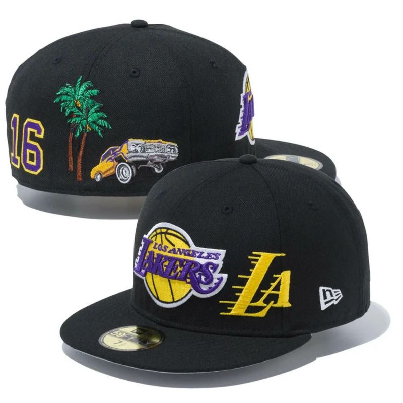 レイカーズ キャップ 帽子 NBA マルチロゴ 59FIFTY ニューエラ New Era