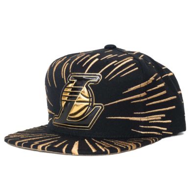 ミッチェル&ネス　レイカーズ Mitchell & Ness NBA GAMEVERSE TEE LAKERS BLACK 23FW-I