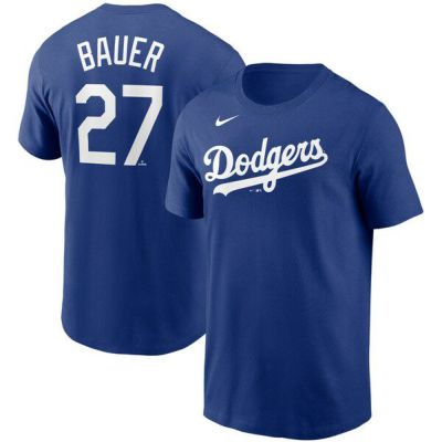 トレバー・バウアー Tシャツ ドジャース ナイキ Nike MLB