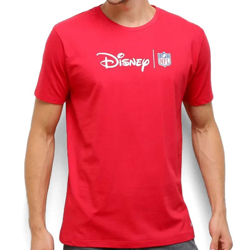 Nfl Tシャツ ディズニー メンズ 半袖 Tシャツ レッド Disney Logo T Shirt セレクション Mlb Nba Nfl プロ野球グッズ専門店 公式オンラインストア