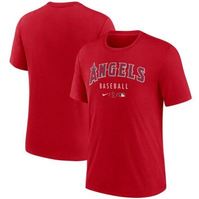 MLB エンゼルス Tシャツ 選手着用 ナイキ レッド メンズ - MLB