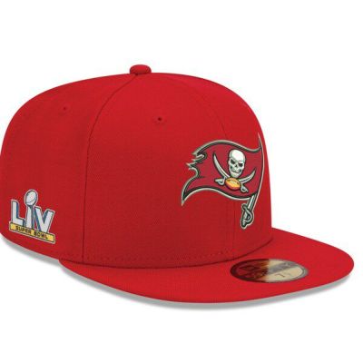 NFL キャップ バッカニアーズ ニューエラ New Era レッド 第55回スーパーボウル Super Bowl LV Bound Side Patch 59FIFTY Fitted SB55