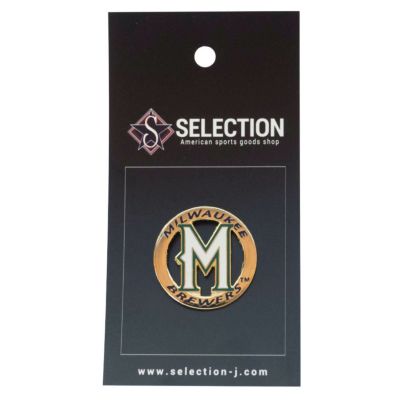 ブリュワーズ ピンバッジ ピンズ MLB グッズ Team Logo Circle Pin