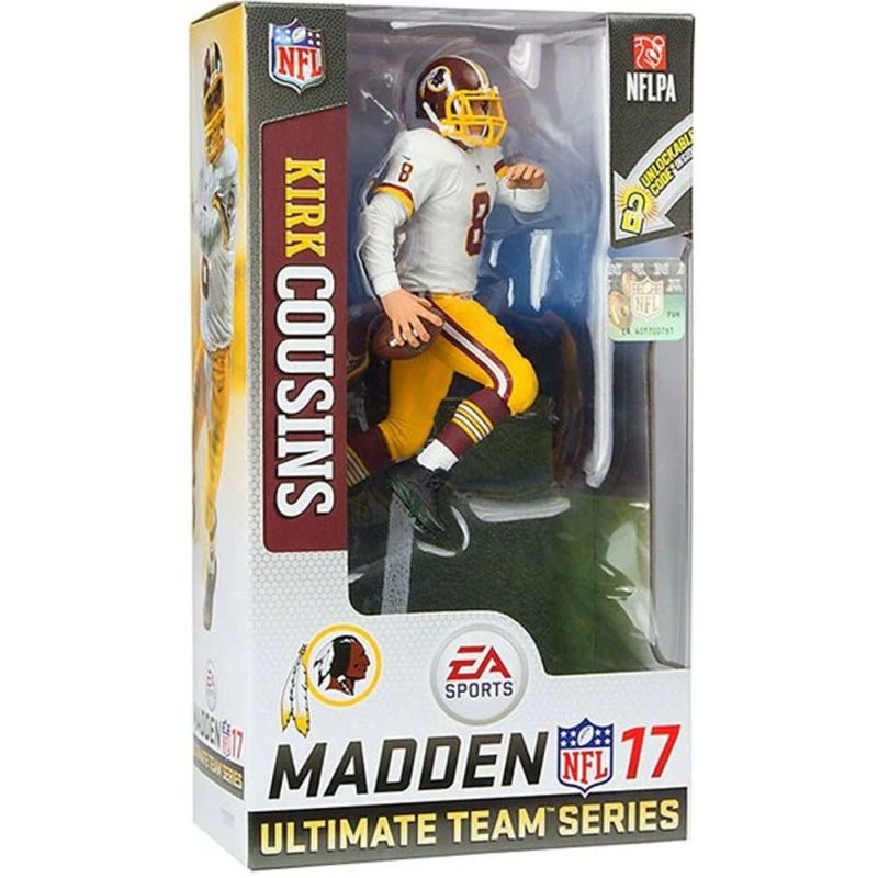 NFL カーク・カズンズ レッドスキンズ フィギュア NFL 17 Ultimat Team Series 3 Figure McFarlane  ホワイト | セレクション | MLB NBA NFL プロ野球グッズ専門店 公式オンラインストア