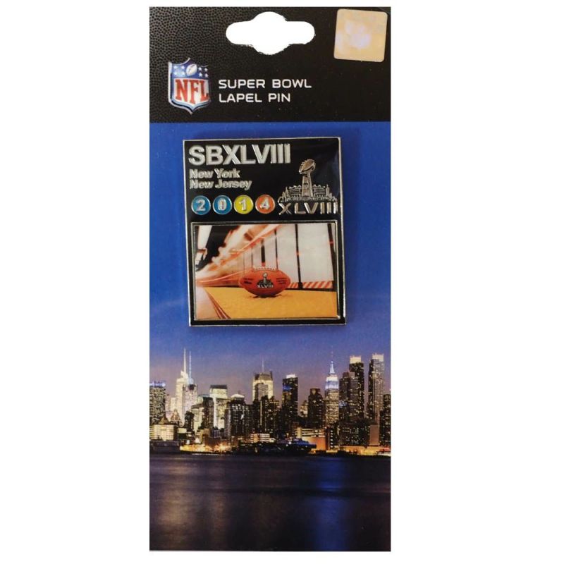 NFL ピンバッチ 第48回スーパーボウル 記念ピンズ Super Bowl XLVIII New York Subway Sign PSG |  セレクション | MLB NBA NFL プロ野球グッズ専門店 公式オンラインストア