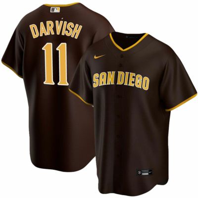 ダルビッシュ有 ユニフォーム パドレス Mlb ナイキ Nike ブラウン レプリカジャージ Replica Player Jersey 21nrs セレクション Mlb Nba Nfl プロ野球グッズ専門店 公式オンラインストア