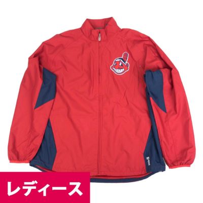 インディアンス スタジャン MLB マジェスティック Majestic レッド