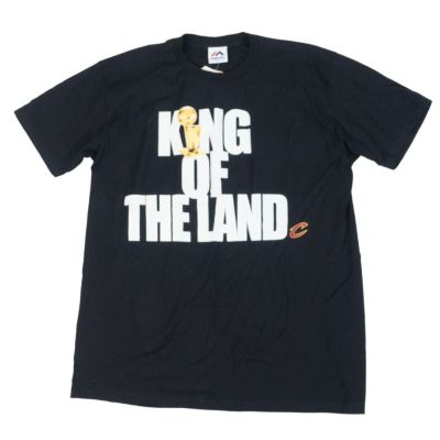 キャバリアーズ NBA Tシャツ マジェスティック Majestic ブラック メンズ 半袖 ファイナル2016優勝記念 King of the Land Tee
