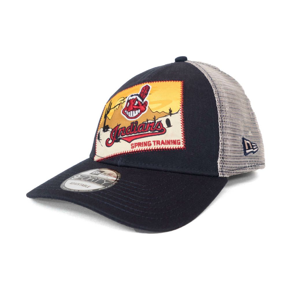インディアンス メッシュキャップ MLB メッシュ スプリング 