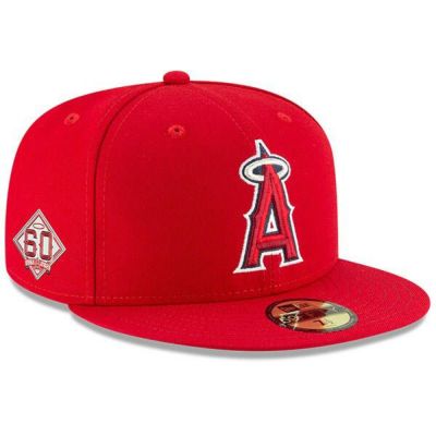 エンゼルス MLB キャップ ニューエラ New Era レッド 60周年記念 選手