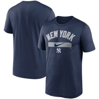 ヤンキース Tシャツ MLB ナイキ NIKE 半袖 メンズ City Legend Practice Performance T-Shirt ネイビー