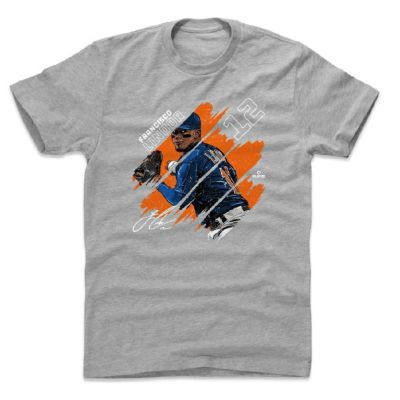 フランシスコ・リンドール Tシャツ リンドーア MLB メッツ Stripes T-Shirt 500Level ヘザーグレー