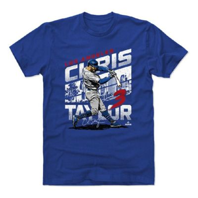 クリス・テイラー Tシャツ MLB ドジャース City Name T-Shirt 500Level ロイヤルブルー