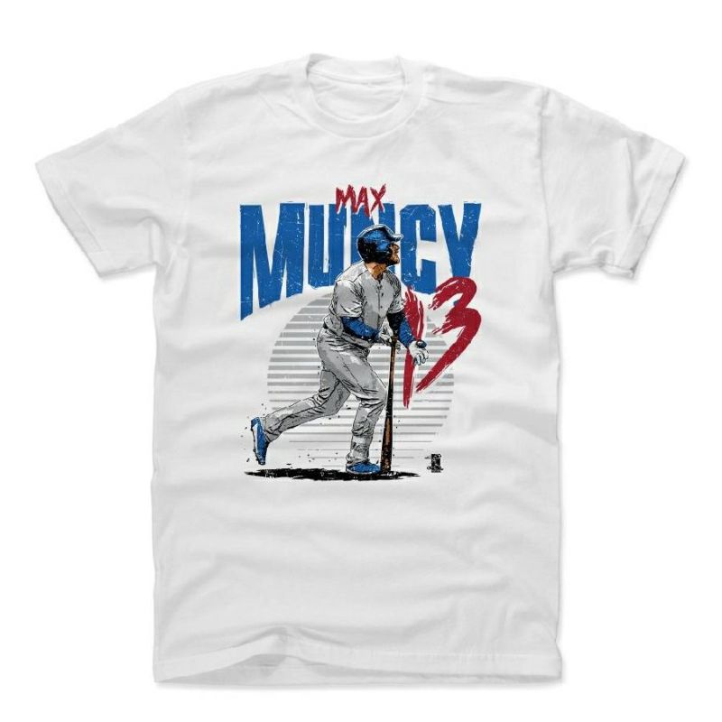 サラッと着るだけでカッコイイ!MLB選手グラフィックTシャツ!
マックス・マンシー Tシャツ MLB ドジャース Rise B T-Shirt 500Level ホワイト