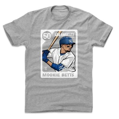ムーキー・ベッツ Tシャツ MLB ドジャース Card T-Shirt 500Level 