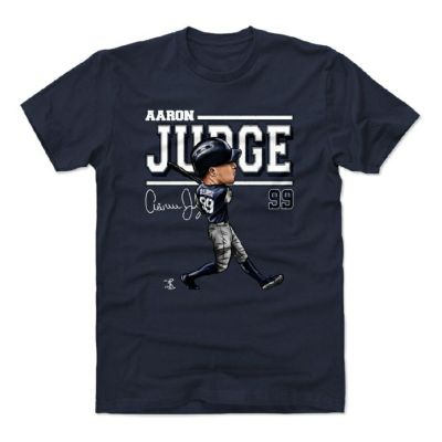 アーロン・ジャッジ Tシャツ MLB ヤンキース Cartoon T-Shirt 500Level ネイビー