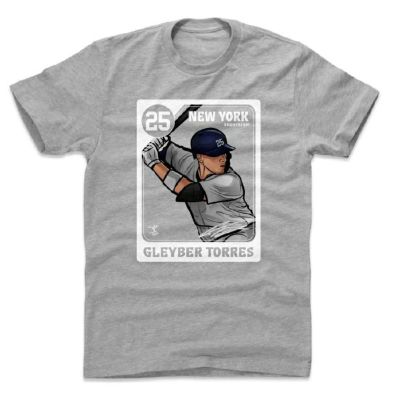 グレイバー・トーレス Tシャツ MLB ヤンキース Card T-Shirt 500Level ヘザーグレー