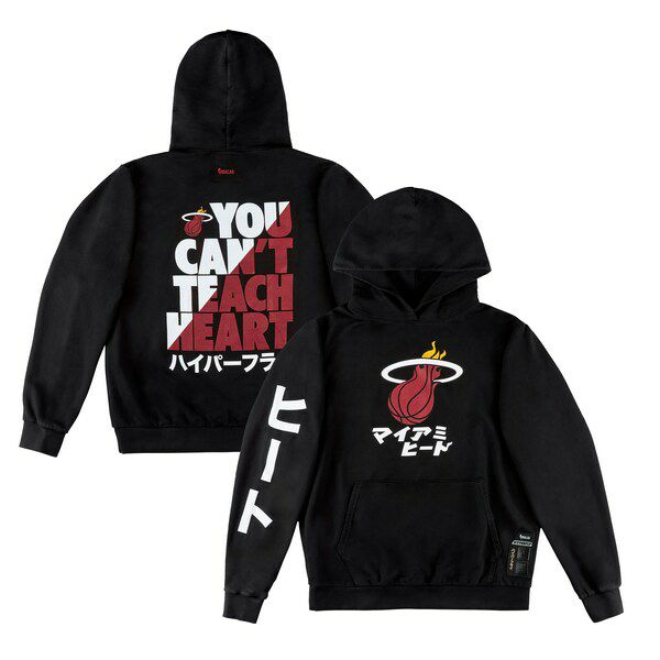 マイアミ・ヒート パーカー NBA NBA x Hyperfly Katakana Pullover Hoodie Hyperfly ブラック |  セレクション | MLB NBA NFL プロ野球グッズ専門店 公式オンラインストア