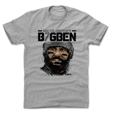 NFL Tシャツ ベン・ロスリスバーガー スティーラーズ Big Ben K T-Shirts 500LEVEL ヘザーグレー | セレクション |  MLB NBA NFL プロ野球グッズ専門店 公式オンラインストア