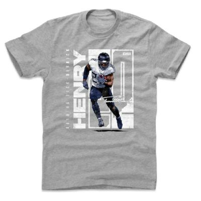 NFL Tシャツ デリック・ヘンリー タイタンズ Stretch T-Shirts 500LEVEL ヘザーグレー