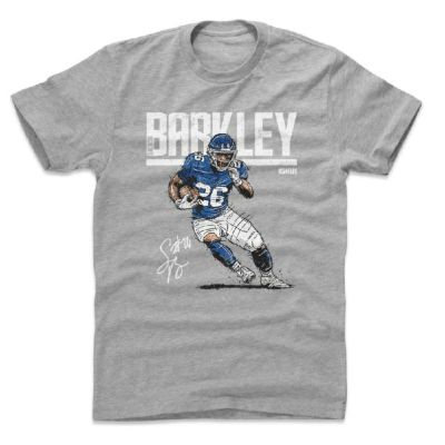 NFL Tシャツ サクオン・バークリー ジャイアンツ Hyper W T-Shirts 500LEVEL ヘザーグレー