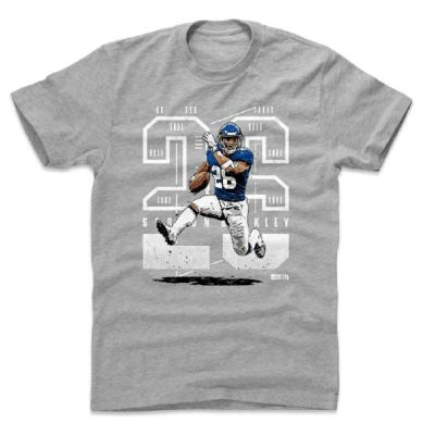 NFL Tシャツ サクオン・バークリー ジャイアンツ Future W T-Shirts 500LEVEL ヘザーグレー