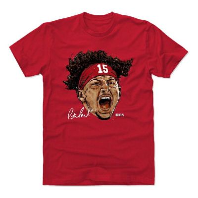 NFL Tシャツ パトリック・マホームズ チーフス Scream T-Shirts 500LEVEL レッド 23nplf