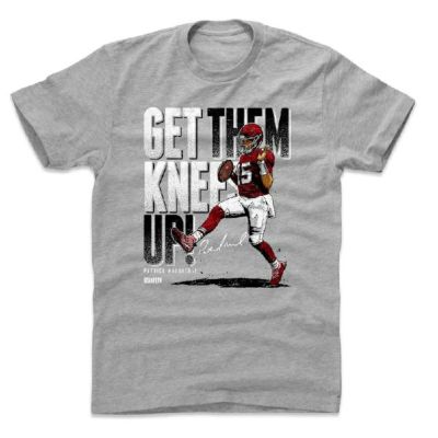 NFL Tシャツ パトリック・マホームズ チーフス High Step T-Shirts 500LEVEL ヘザーグレー 23nplf