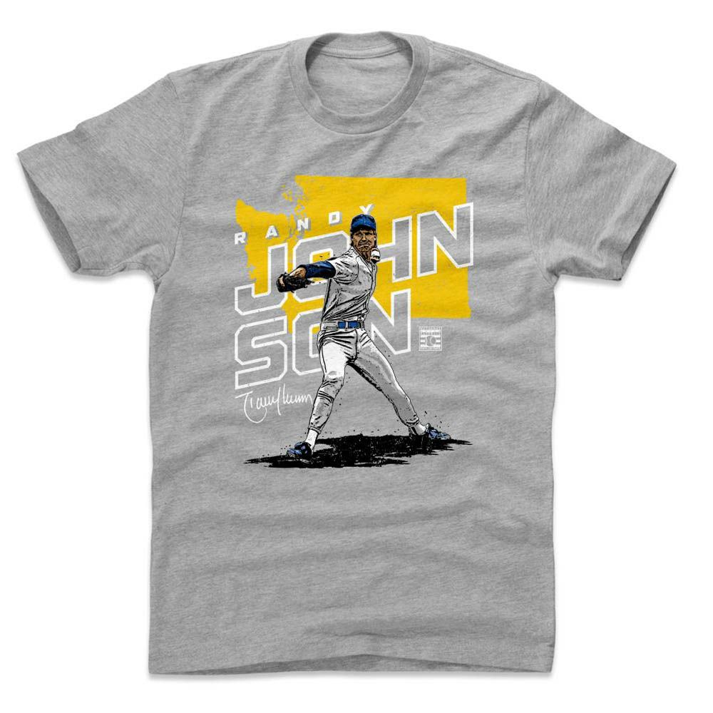 ランディ・ジョンソン Tシャツ MLB マリナーズ Player Map T-Shirt 