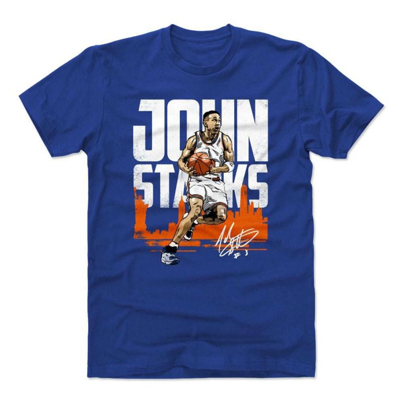 NBA ニックス Tシャツ ジョン・スタークス Skyline Drive W T-Shirt 500Level ロイヤルブルー | セレクション |  MLB NBA NFL プロ野球グッズ専門店 公式オンラインストア