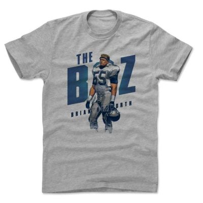 NFL シーホークス Tシャツ ブライアン・ボズワース Slant B T-Shirt 500Level ヘザーグレー