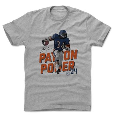 NFL ベアーズ Tシャツ ウォルター・ペイトン Power Runner T-Shirt 500Level ヘザーグレー