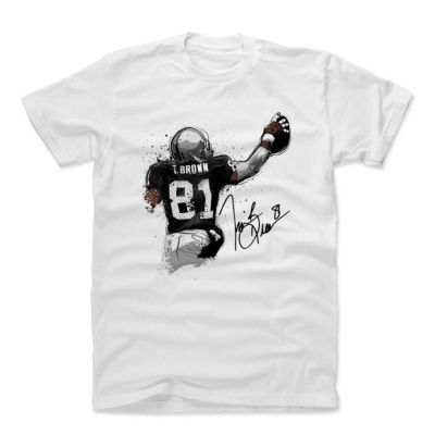 NFL レイダース Tシャツ ティム・ブラウン Beta K T-Shirt 500Level ホワイト