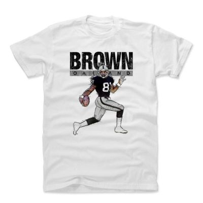 NFL レイダース Tシャツ ティム・ブラウン Stencil K T-Shirt