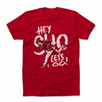 大谷翔平 Tシャツ MLB エンゼルス Hey Sho W T-shirts 500Level レッド