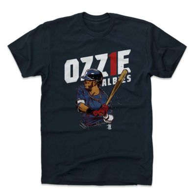 MLB ブレーブス Tシャツ オジー・アルビーズ Bat W T-Shirt 500Level True Navy
