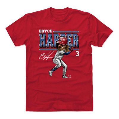 MLB フィリーズ Tシャツ ブライス・ハーパー Cartoon T Shirt
