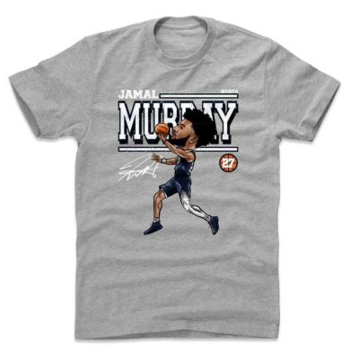NBA ナゲッツ Tシャツ ジャマール・マレー Cartoon T-Shirt 500Level ヘザーグレー