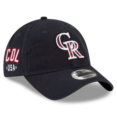 MLB ロッキーズ キャップ ニューエラ 9TWENTY アジャスタブル 独立記念日 4th of July New Era ネイビー