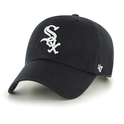 MLB ホワイトソックス キャップ Clean Up Cap 47 Brand ブラック