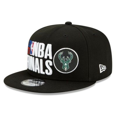 NBA ミルウォーキー・バックス キャップ NBAファイナル2021 進出記念 ロッカールーム Locker Room 9FIFTY ニューエラ New Era ブラック 21FNLBD
