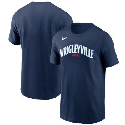 MLB カブス Tシャツ 2021 シティーコネクト City Connect ワードマーク ナイキ/Nike ネイビー