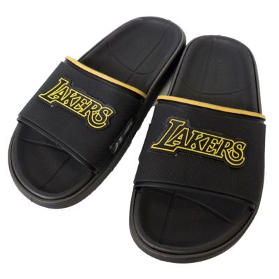 NBA レイカーズ サンダル/シューズ Logo Slide Sandals Rider ブラック