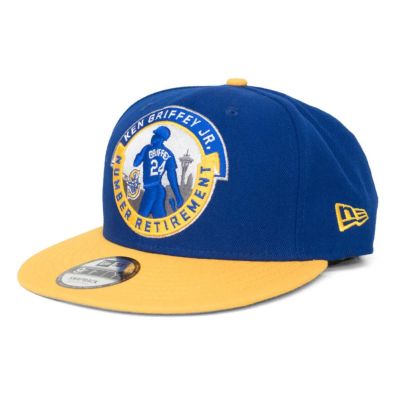 MLB ケン・グリフィー・ジュニア マリナーズ キャップ Retirement 9FIFTY スナップバック ニューエラ/New Era Royal/Yellow