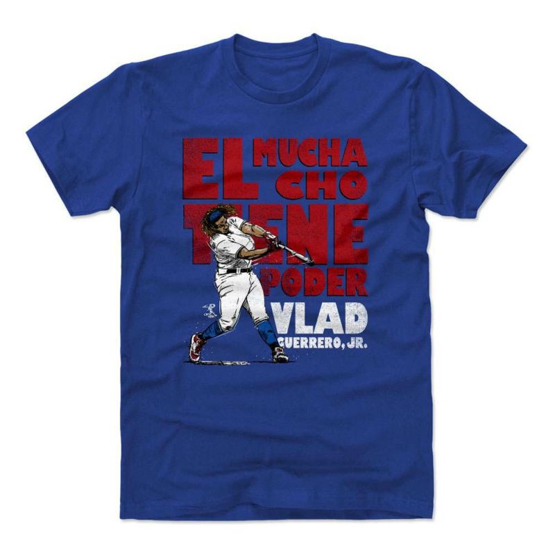 MLB ウラディミール・ゲレーロ・ジュニア ブルージェイズ Tシャツ Power R T-Shirts 500 Level ロイヤルブルー