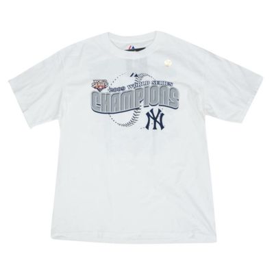 MLB ヤンキース Tシャツ ワールドシリーズ2009 Team Roster  T-Shirt マジェスティック/Majestic ホワイト