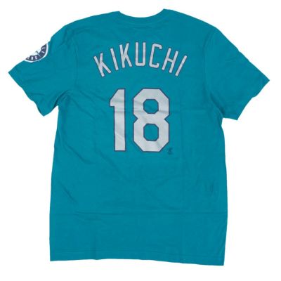 MLB 菊池 雄星 マリナーズ Tシャツ ネーム＆ナンバー ナイキ/Nike ティール