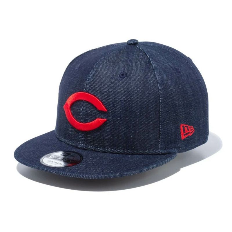 広島カープ グッズ キャップ デニム Denim 9FIFTY Snapback Hat ニューエラ/New Era インディゴデニム |  セレクション | MLB NBA NFL プロ野球グッズ専門店 公式オンラインストア