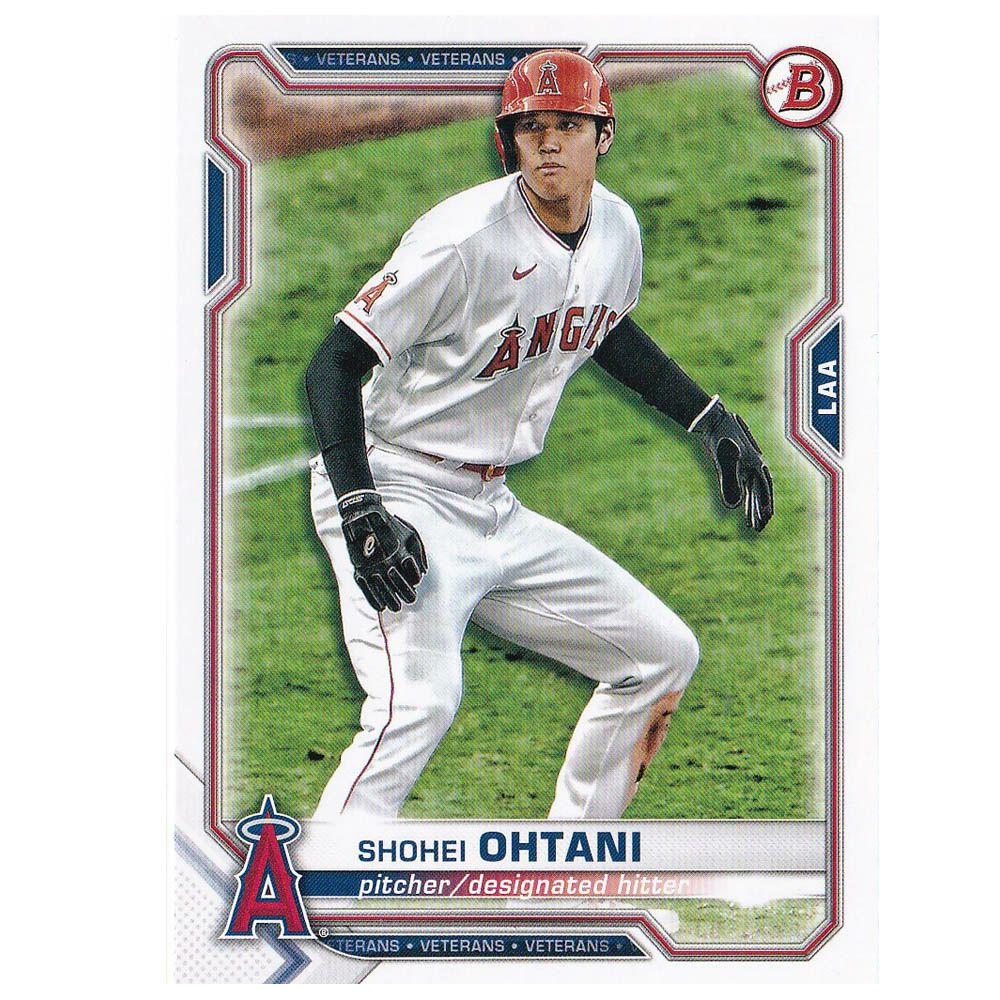 MLB 大谷翔平 エンゼルス トレカ トレーディングカード 2021 Bowman 